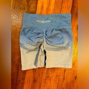 Peach Bum Scrunch Butt Biker Shorts